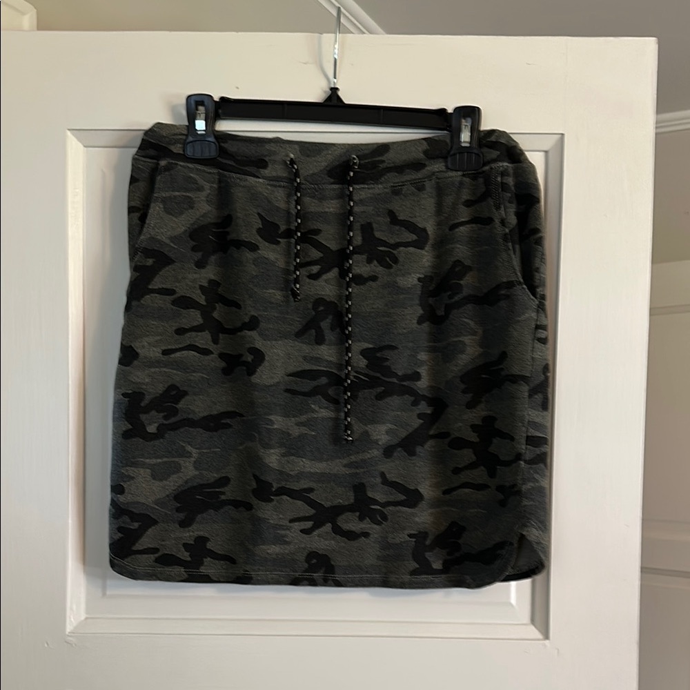 Sundry Black and Gray Mini Pencil Skirt Casual